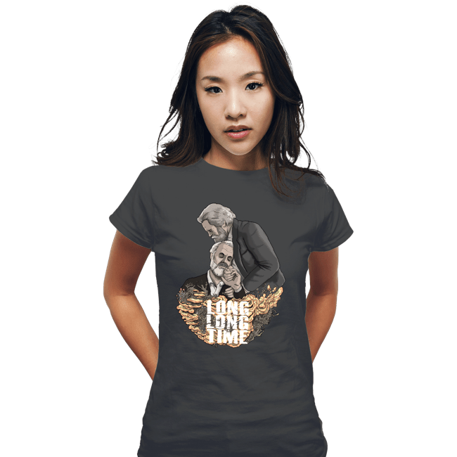 Shirts Fitted Shirts, Woman / Small / Charcoal Long Long Time