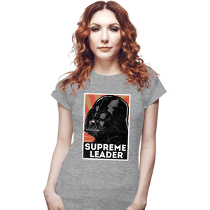 Shirts Fitted Shirts, Woman / Small / Sports Grey Supreme Leader