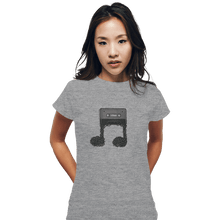 Load image into Gallery viewer, Shirts Fitted Shirts, Woman / Small / Sports Grey Made Of Music

