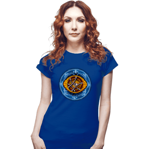 Shirts Fitted Shirts, Woman / Small / Royal Blue Master Of Time
