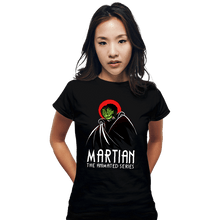 Load image into Gallery viewer, Secret_Shirts Fitted Shirts, Woman / Small / Black Martian
