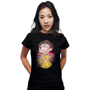 Shirts Fitted Shirts, Woman / Small / Black Steven and the Infinity Gems