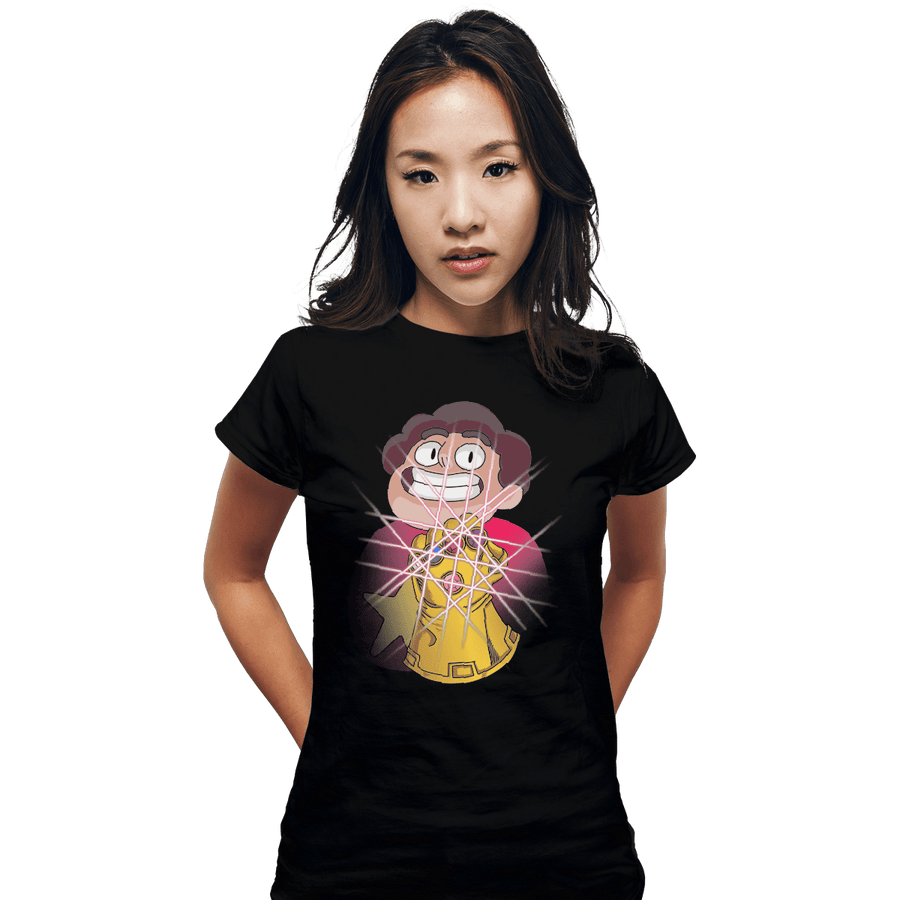 Shirts Fitted Shirts, Woman / Small / Black Steven and the Infinity Gems