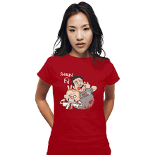 Load image into Gallery viewer, Shirts Fitted Shirts, Woman / Small / Red Shaun And Ed
