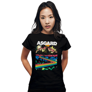 Secret_Shirts Fitted Shirts, Woman / Small / Black Asgard