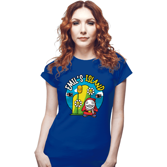 Shirts Fitted Shirts, Woman / Small / Royal Blue Emil Island