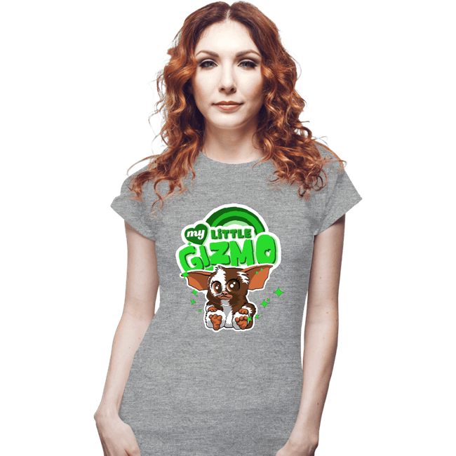Secret_Shirts Fitted Shirts, Woman / Small / Sports Grey My Little Gizmo