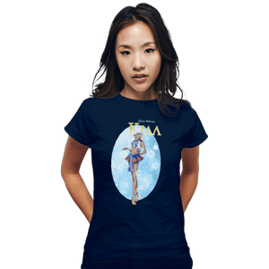 Shirts Fitted Shirts, Woman / Small / Navy Sailor Kida