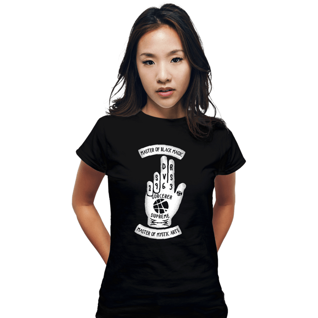 Shirts Fitted Shirts, Woman / Small / Black Sorcerer Hand
