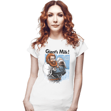 Load image into Gallery viewer, Shirts Fitted Shirts, Woman / Small / White Giant&#39;s Milk!
