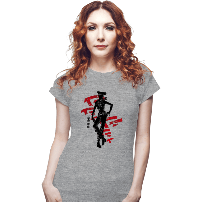Shirts Fitted Shirts, Woman / Small / Sports Grey Crimson Jolyne Cujoh