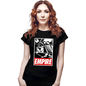 Shirts Fitted Shirts, Woman / Small / Black Empire
