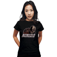 Load image into Gallery viewer, Daily_Deal_Shirts Fitted Shirts, Woman / Small / Black Raccoon City Nemesis
