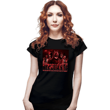 Load image into Gallery viewer, Secret_Shirts Fitted Shirts, Woman / Small / Black Experience Vengeance
