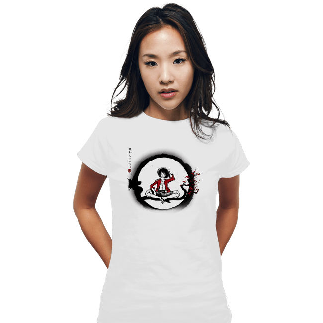 Shirts Fitted Shirts, Woman / Small / White The Straw Hat Pirate