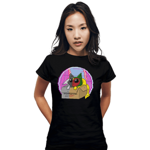 Secret_Shirts Fitted Shirts, Woman / Small / Black Theseus' Box