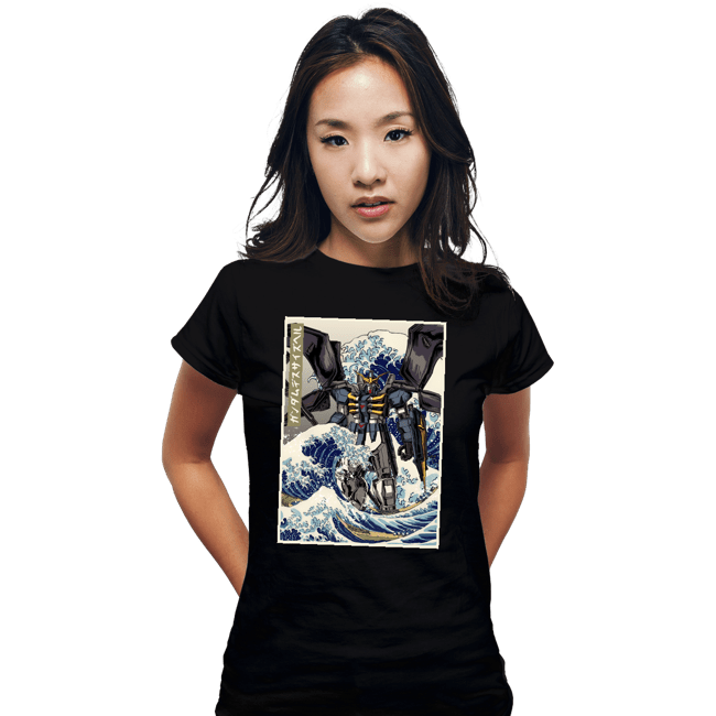 Daily_Deal_Shirts Fitted Shirts, Woman / Small / Black Deathscythe Hell