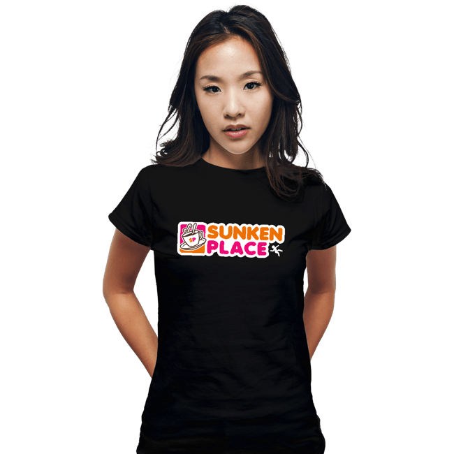 Shirts Fitted Shirts, Woman / Small / Black Sunken Place