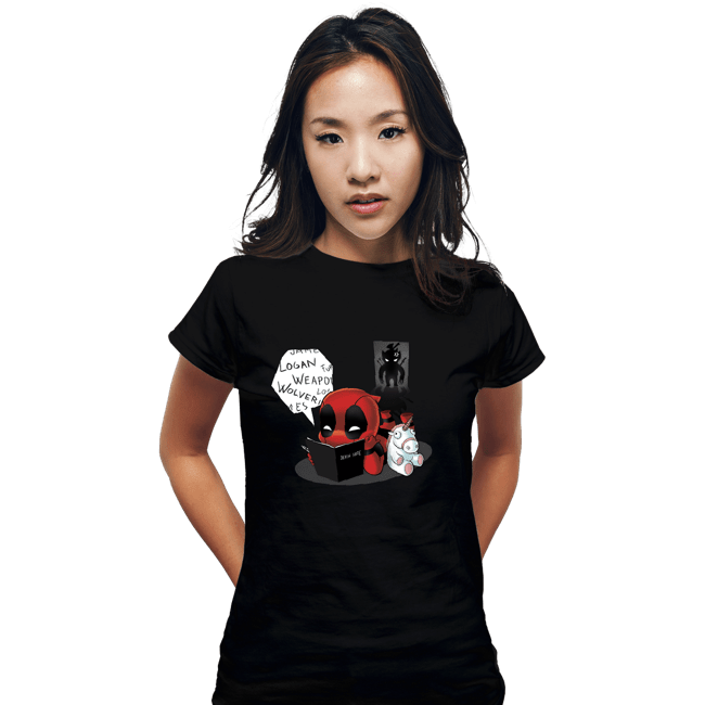 Secret_Shirts Fitted Shirts, Woman / Small / Black Death Merc!