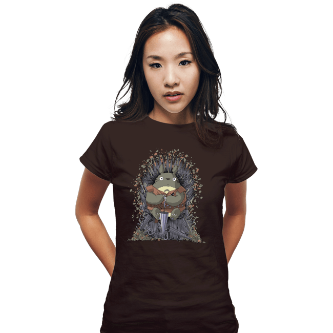 Shirts Fitted Shirts, Woman / Small / Black The Umbrella Throne