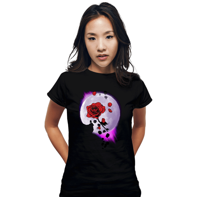 Shirts Fitted Shirts, Woman / Small / Black Crystal Clear Hero