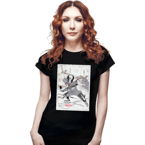 Secret_Shirts Fitted Shirts, Woman / Small / Black The Ronin Warriors