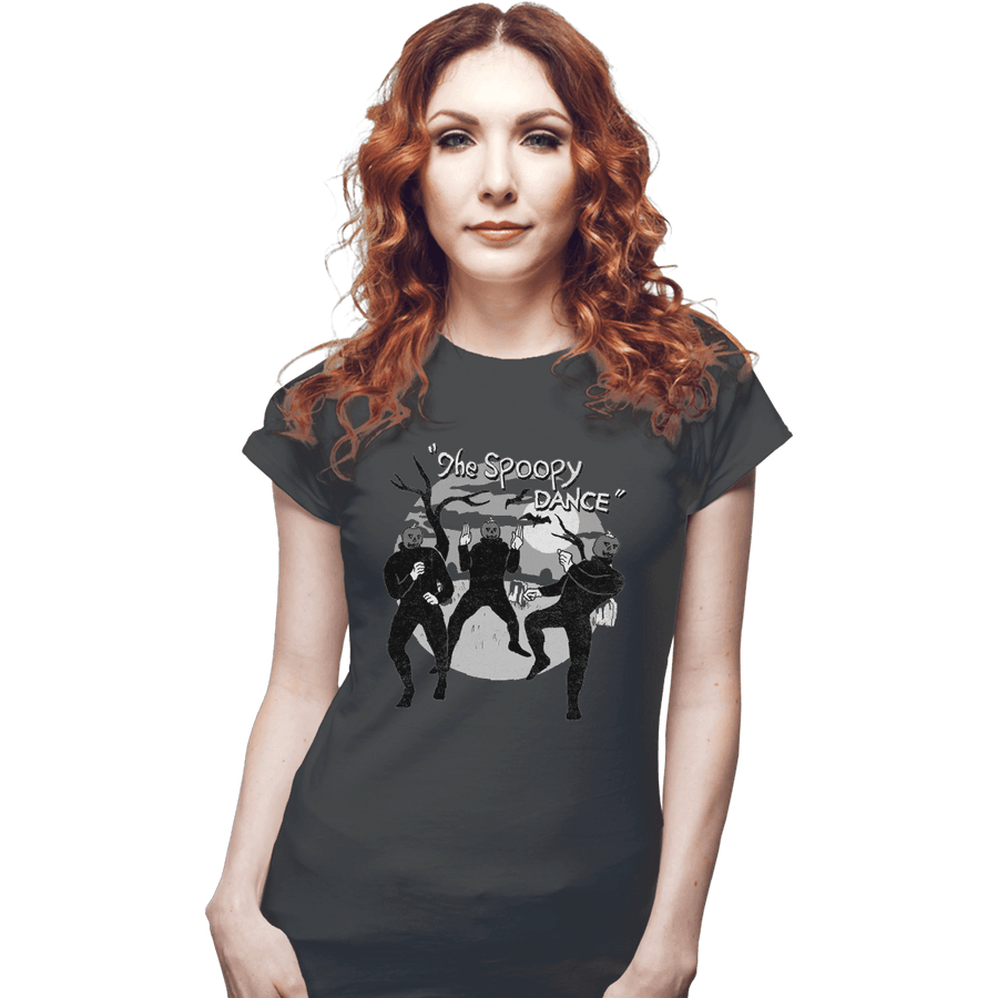 Shirts Fitted Shirts, Woman / Small / Charcoal The Spoopy Dance