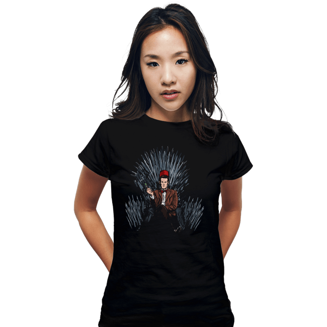 Daily_Deal_Shirts Fitted Shirts, Woman / Small / Black The Eleventh King