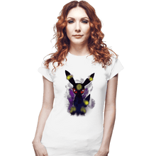 Load image into Gallery viewer, Secret_Shirts Fitted Shirts, Woman / Small / White Dark Type Watercolor
