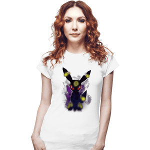 Secret_Shirts Fitted Shirts, Woman / Small / White Dark Type Watercolor
