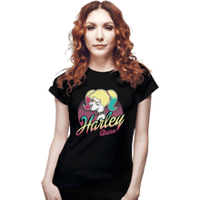 Load image into Gallery viewer, Shirts Fitted Shirts, Woman / Small / Black Barbie Quinn
