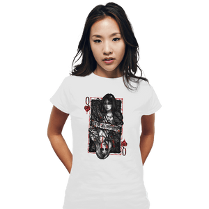 Secret_Shirts Fitted Shirts, Woman / Small / White Madness and Wonderland