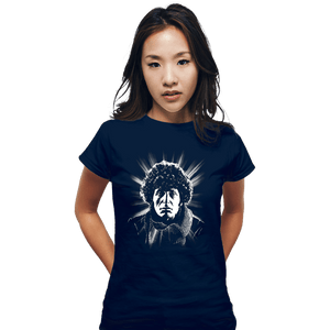 Daily_Deal_Shirts Fitted Shirts, Woman / Small / Navy Tom Baker