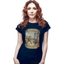Load image into Gallery viewer, Shirts Fitted Shirts, Woman / Small / Navy Valar Regeneratis
