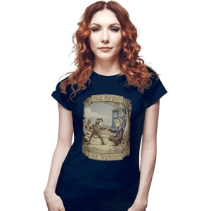 Shirts Fitted Shirts, Woman / Small / Navy Valar Regeneratis