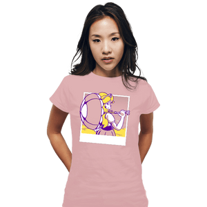 Shirts Fitted Shirts, Woman / Small / Azalea Summer Peach