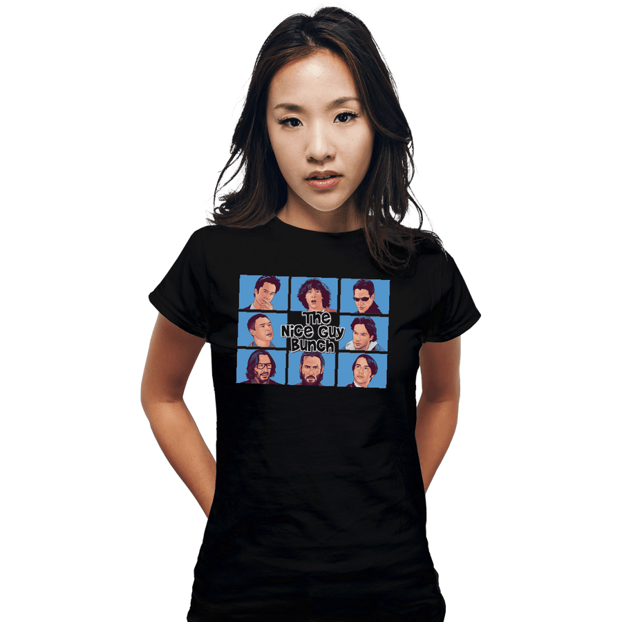 Shirts Fitted Shirts, Woman / Small / Black The Nice Guy Bunch