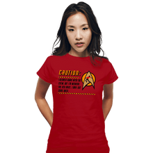 Load image into Gallery viewer, Shirts Fitted Shirts, Woman / Small / Red Red Shirt Guy
