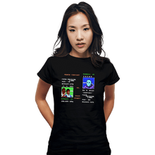 Load image into Gallery viewer, Daily_Deal_Shirts Fitted Shirts, Woman / Small / Black Jason Punch-Out
