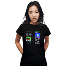 Load image into Gallery viewer, Daily_Deal_Shirts Fitted Shirts, Woman / Small / Black Jason Punch-Out
