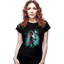 Load image into Gallery viewer, Shirts Fitted Shirts, Woman / Small / Black Rag Doll In Love

