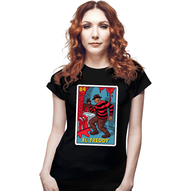 Shirts Fitted Shirts, Woman / Small / Black El Freddy
