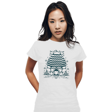 Load image into Gallery viewer, Shirts Fitted Shirts, Woman / Small / White Junimo Hut

