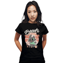 Load image into Gallery viewer, Shirts Fitted Shirts, Woman / Small / Black Summer Dragon
