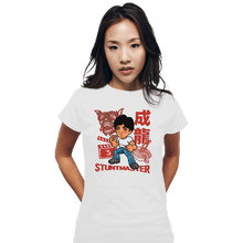 Load image into Gallery viewer, Shirts Fitted Shirts, Woman / Small / White Stuntmaster
