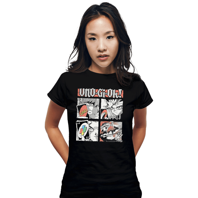 Secret_Shirts Fitted Shirts, Woman / Small / Black UNO-Gi-Oh!!