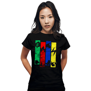 Shirts Fitted Shirts, Woman / Small / Black Pokestreaks