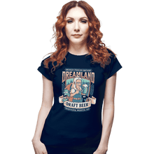 Load image into Gallery viewer, Shirts Fitted Shirts, Woman / Small / Navy Dreamland Draft
