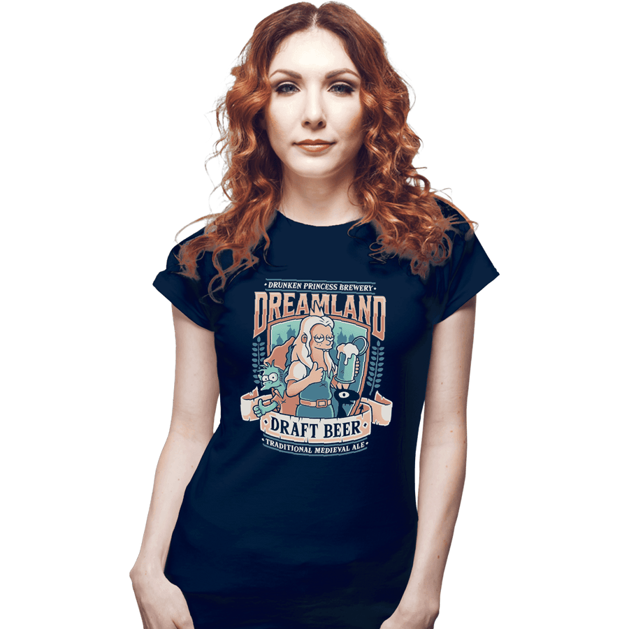 Shirts Fitted Shirts, Woman / Small / Navy Dreamland Draft