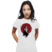Load image into Gallery viewer, Shirts Fitted Shirts, Woman / Small / White Storm Samurai
